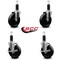 Service Caster 5'' Phenolic Wheel Swivel 1-1/4'' Expand Stem Caster Set 2 Brakes, 4PK SCC-EX20S514-PHS-2-TLB-2-114 - alternate 5